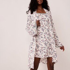 La Vie En Rose XL Soft jersey kimono